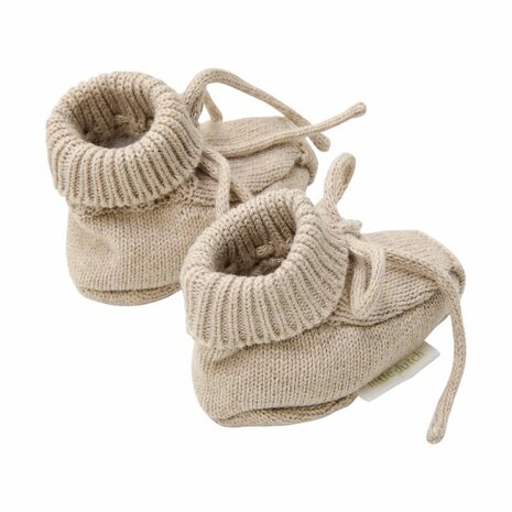 Little Dutch Slofjes - Beige - Newborn Naturals