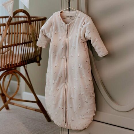 Little Dutcht Slaapzak winter – Beige – Maat 60 cm – Newborn Naturals – Little Goose