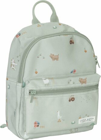 Little Dutch Kinderrugtas - Groen - Little Farm