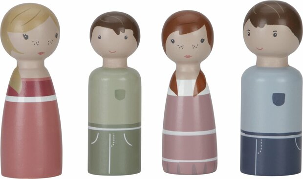 Little Dutch Aanvulset poppenhuis familie Rosa