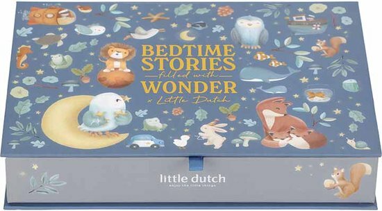 Little Dutch Verhalen projector zaklamp - Blauw