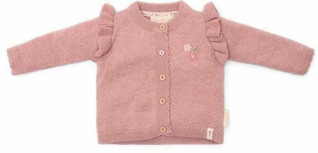 Little Dutch Gebreid vestje - Roze - Fairy Garden