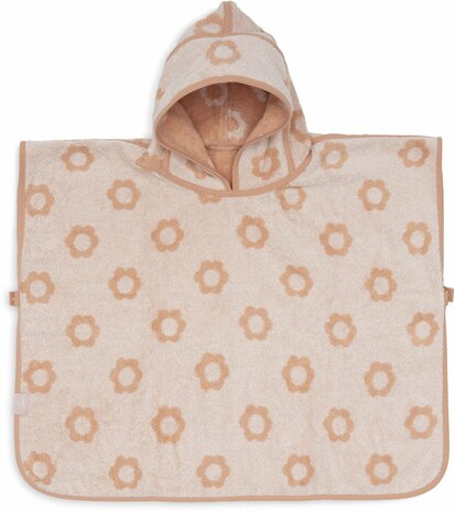 Jollein Badponcho Badstof - Jacquard Blush