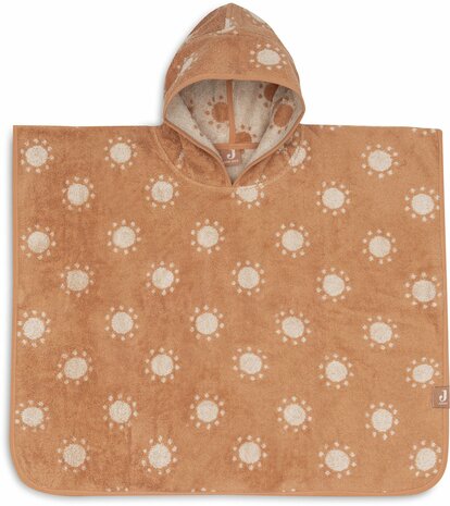 Jollein Badponcho Badstof - Jacquard Light Terra