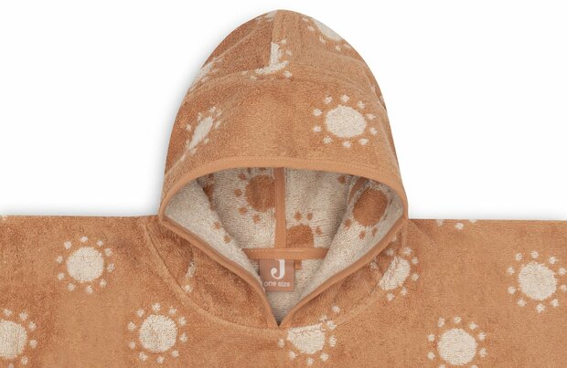 Jollein Badponcho Badstof - Jacquard Light Terra