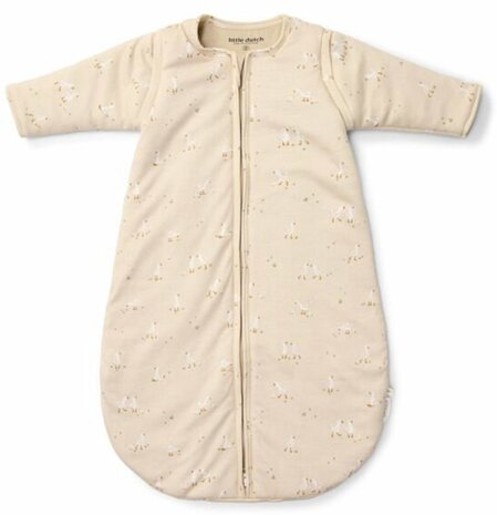 Little Dutcht Slaapzak winter &ndash; Beige &ndash; Maat 60 cm &ndash; Newborn Naturals &ndash; Little Goose
