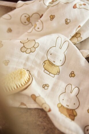 Jollein Hydrofiele Doek Small 70x70cm - Nijntje Family Farm - 3 Stuks