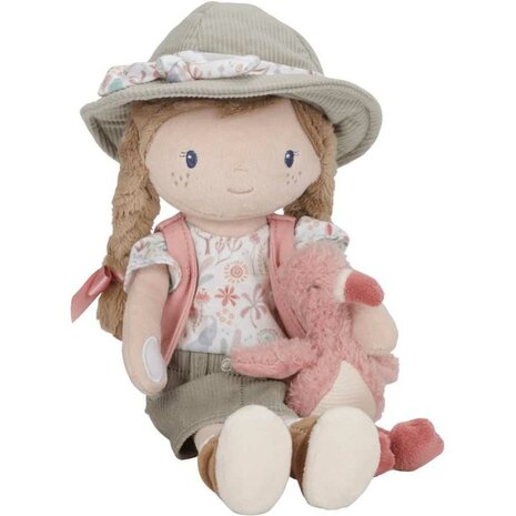 Little Dutch Knuffelpop Ranger Rosa - 35 cm