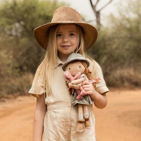 Little Dutch Knuffelpop Ranger Rosa - 35 cm