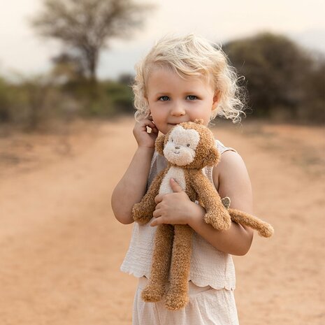 Little Dutch Knuffel Aap - Bruin