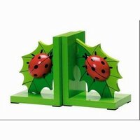 Boekensteun set Lieveheersbeestje