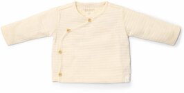 Little Dutch Shirt overslag lange mouw - Beige - Newborn Naturals