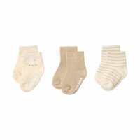 Little Dutch 3-pack sokken - Meerkleurig - Newborn Naturals - Little Goose